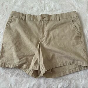 Loft Khaki Monroe 6” Shorts sz 12